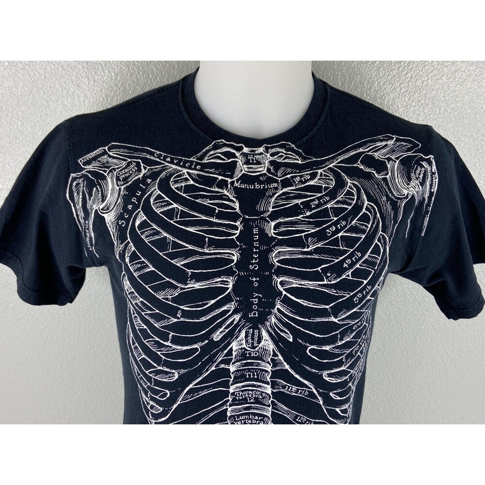 Leslie Arwin Anatomy Men Medium T Shirt Allover B… - image 2